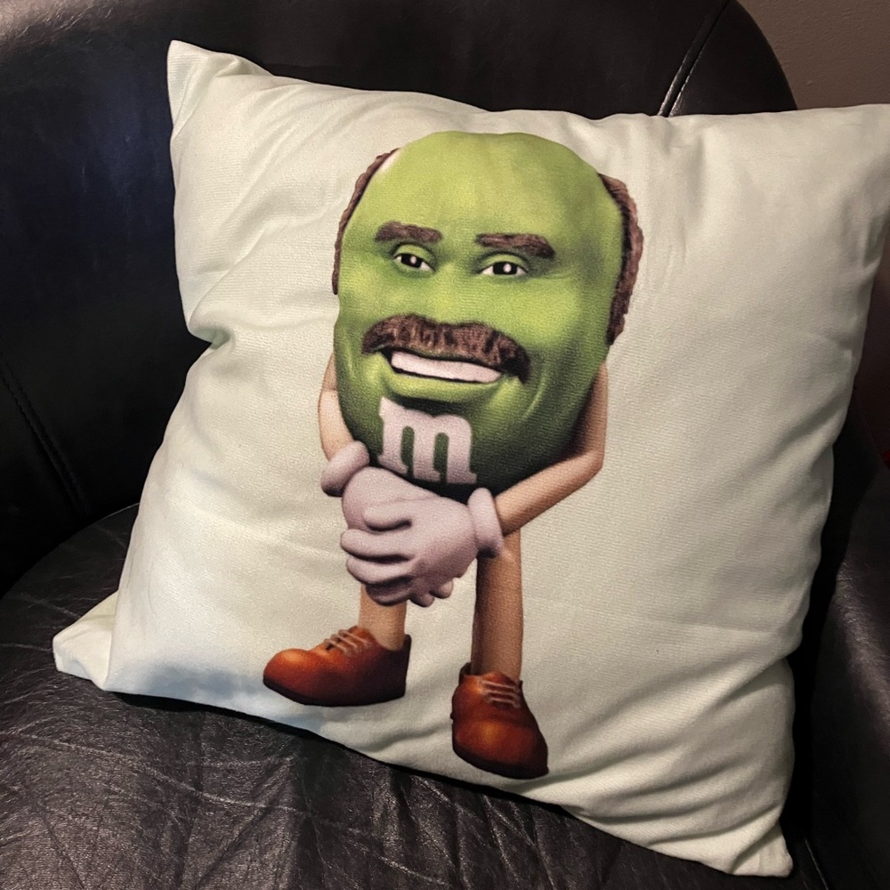 Dr.Phil m and m pillow